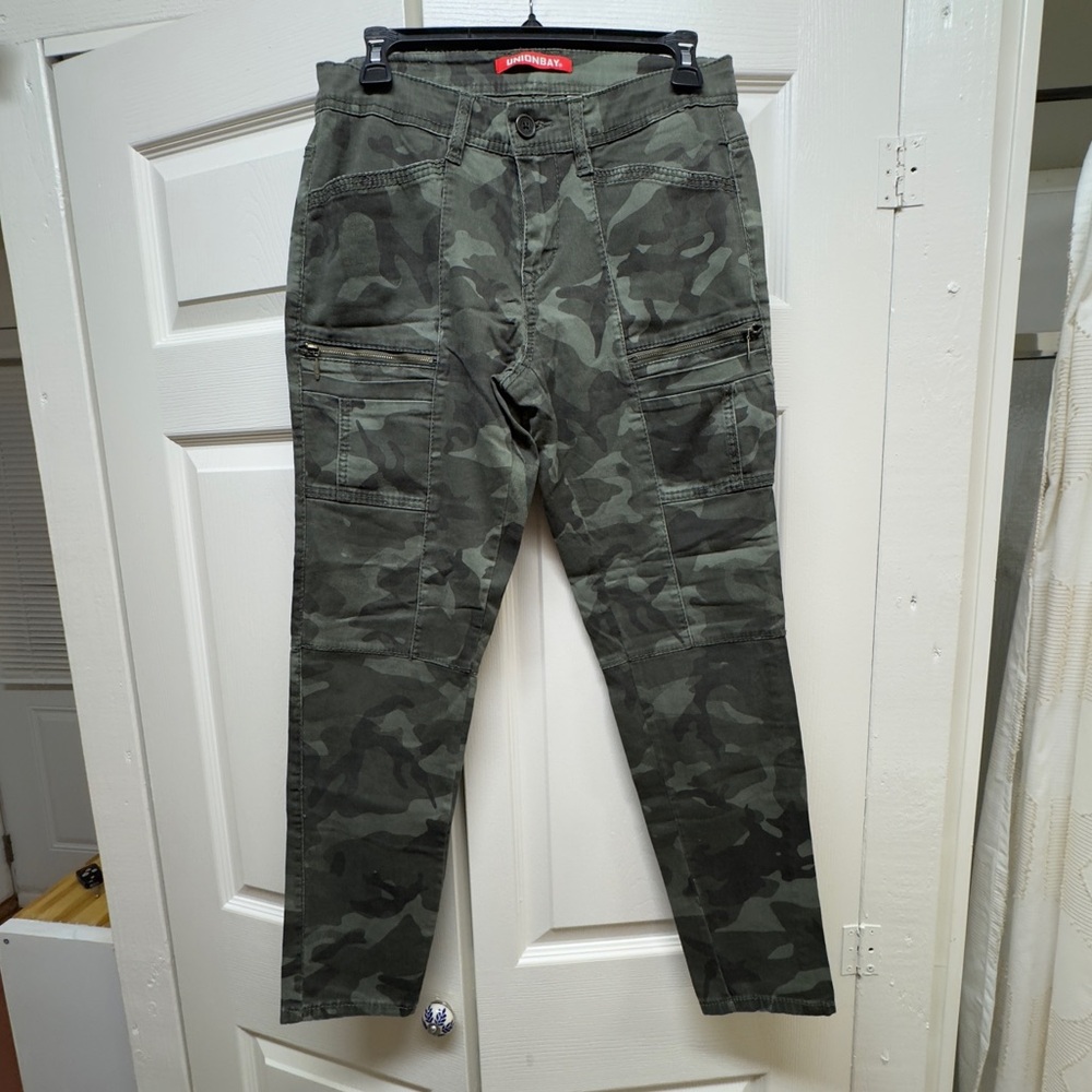 Union Bay Cargo Style Camo Pants - Juniors Size 5